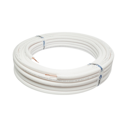 AC AC 1/4 (6.35mm) réz klímacső, falvastagság 0.70mm, szigetelés 6mm klíma berendezésekhez 50m/tekercs