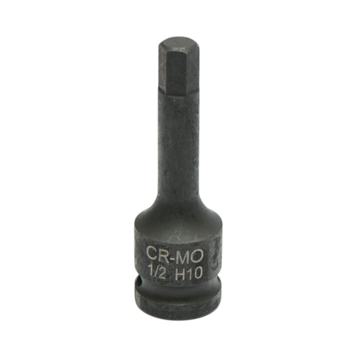 Breckner Germany H10 hexagonális ütő bitdugókulcs, 78mm, 1/2 inch négyzet Cr-Mo