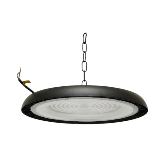 Breckner Germany UFO High-Bay 200W LED ipari lámpa, 100-265V, 6500K, 24000lm csarnokokhoz, raktárakhoz 365x32mm IP65