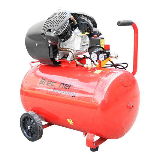 Kompresszor 100L légteljesítmény 2.2kW/3CP maximális nyomás 8 Bar, szívólevegő térfogat 316L Breckner Germany