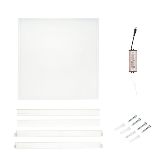 LED panel kerettel 220V/40W 3200lm/6400K 600x600mm 600mA meghajtóval Breckner Germany