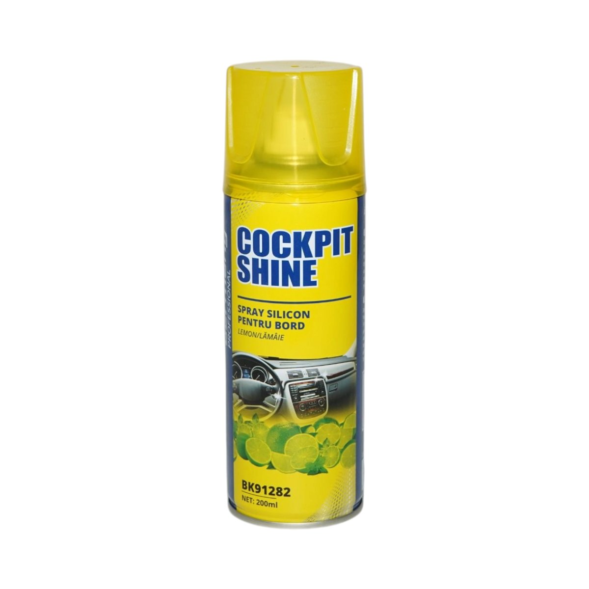 Szilikon műszerfal spray antisztatikus citrom 200ml Breckner Germany