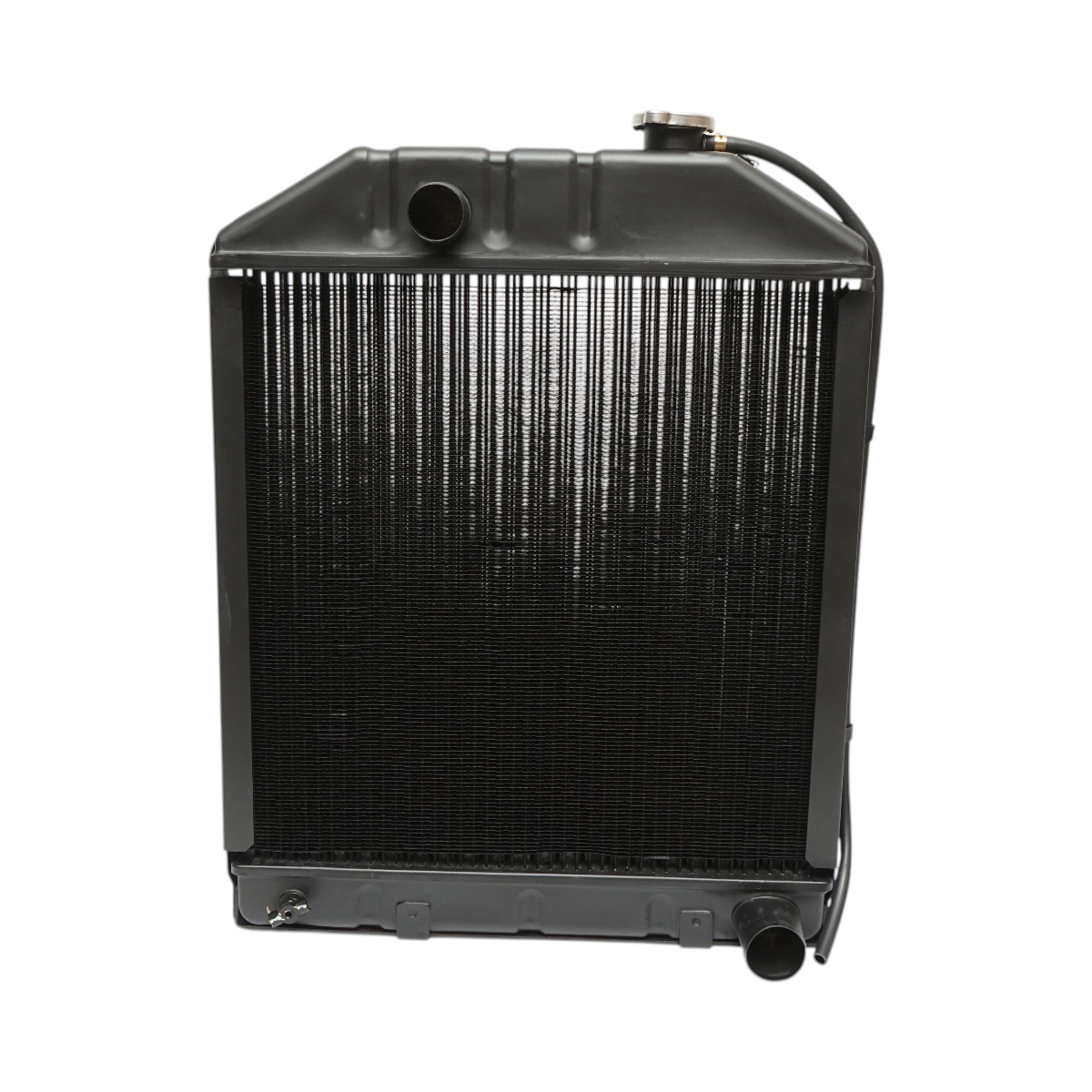 Ford motor vízhűtő radiátor, 4 soros cellás 600x480x65mm OEM kód 81817280, C7NN8005L, D8NN8005PA, C7NN8005E, 4826
