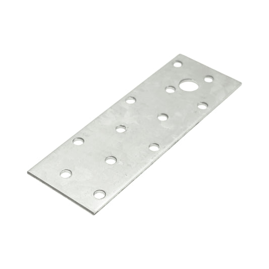 Lapos illesztési elem 120x40mm, vastagság 2mm, horganyzott acélból