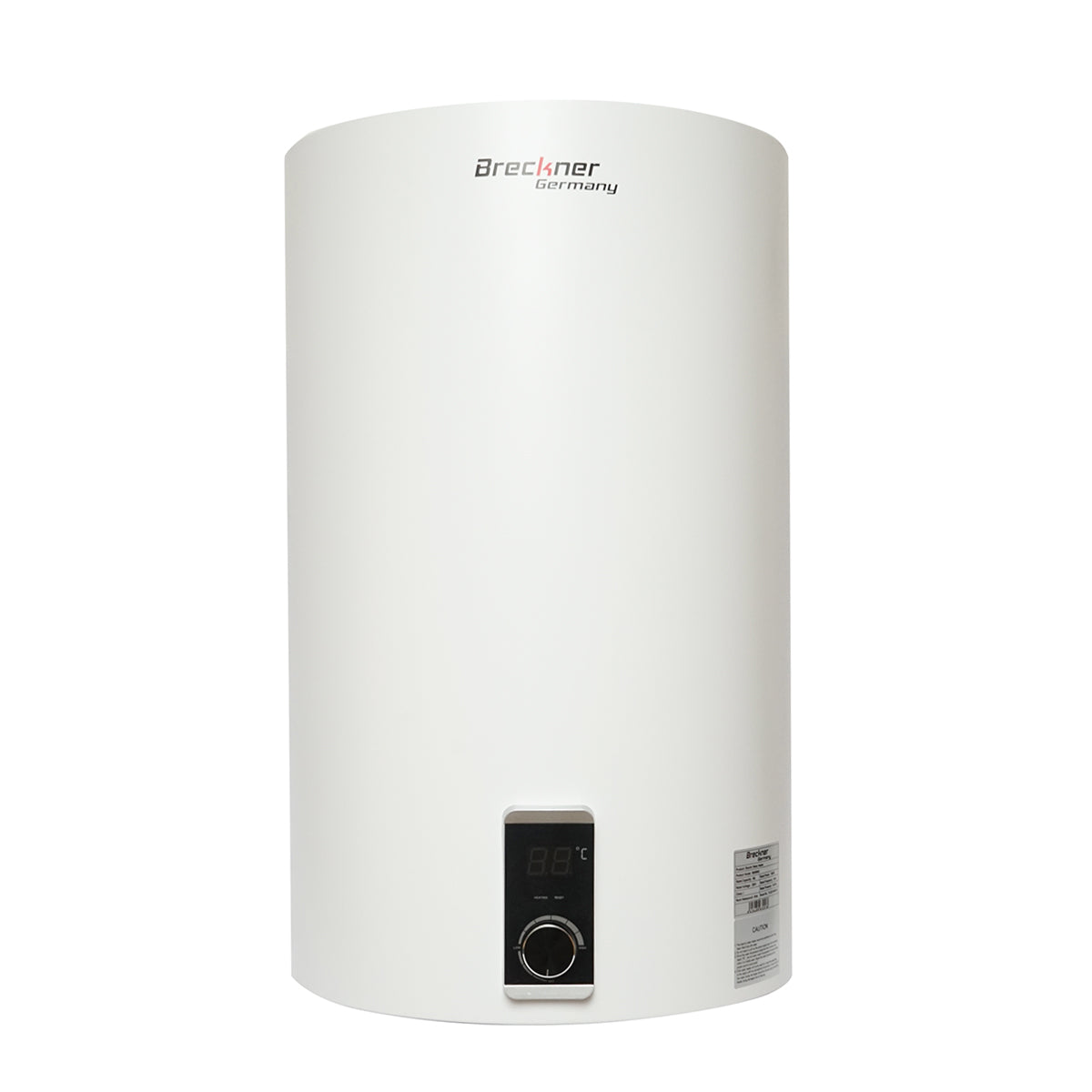 Elektromos melegvíz-bojler 100L, 1500W, IPX4, 930x440mm, függőleges beépítéssel, használati melegvízhez Breckner Germany