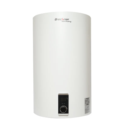 Elektromos melegvíz-bojler 100L, 1500W, IPX4, 930x440mm, függőleges beépítéssel, használati melegvízhez Breckner Germany