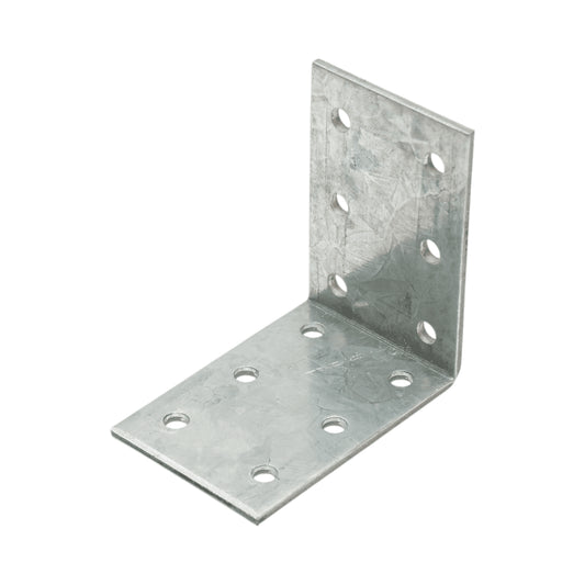 Összekötő zár 60x60x40mm, vastagság 2,5mm, horganyzott acélból