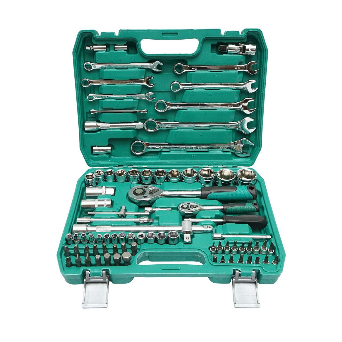 Csőkulcskészlet, fix, torx, racsnis dugókulcs 82 db Breckner Germany