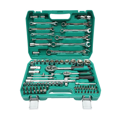 Csőkulcskészlet, fix, torx, racsnis dugókulcs 82 db Breckner Germany