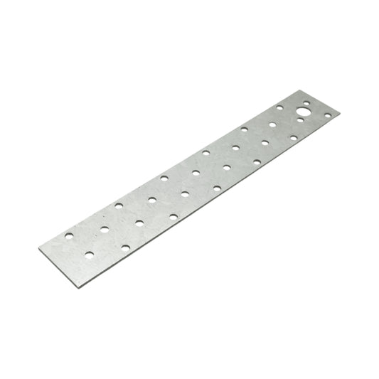 Perforált lemez 40x250mm, vastagság 2mm, horganyzott acél