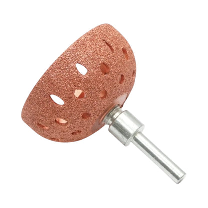 Polírozó sapka gumiabroncsokhoz 50mm, szemcseméret 65, 3/8 inch szár