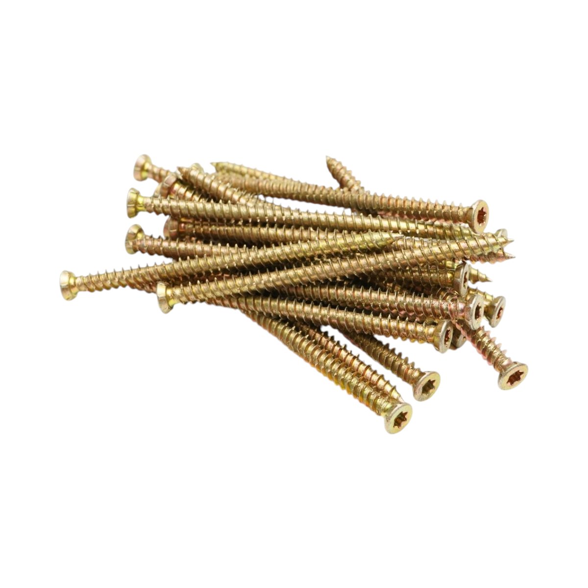 Ajtó-ablak szerelőcsavar 7.5x112mm, torx TX30, sárga cinkozott acél 100 db/doboz