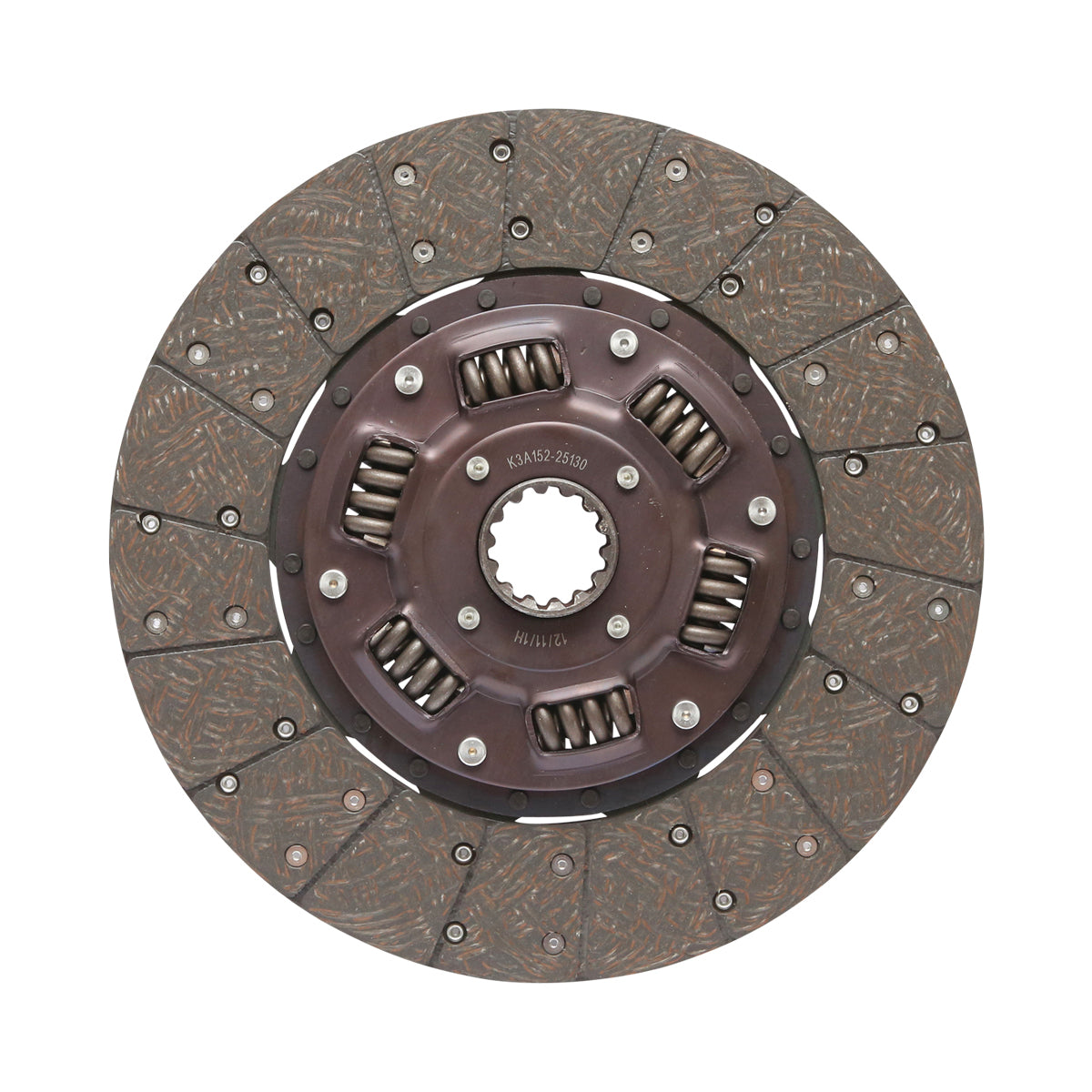 Kuplungtárcsa Kubota OEM kódhoz 3A161-25130, 3A151-25111, 3A151-25130, 3A152-25130, K152251 Breckner Germany