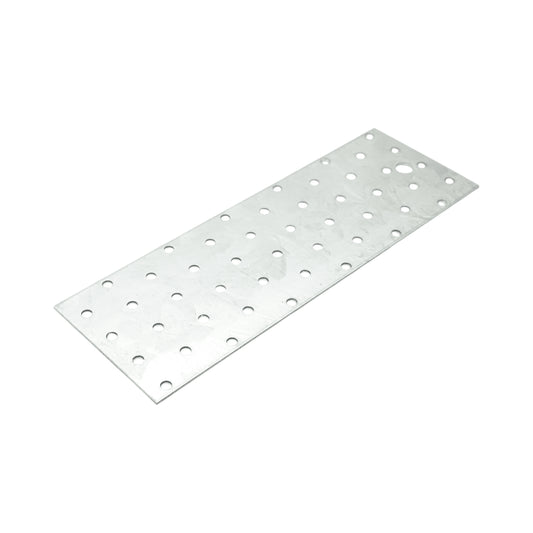 Perforált lemez 80x240mm, vastagsága 2mm, horganyzott acél