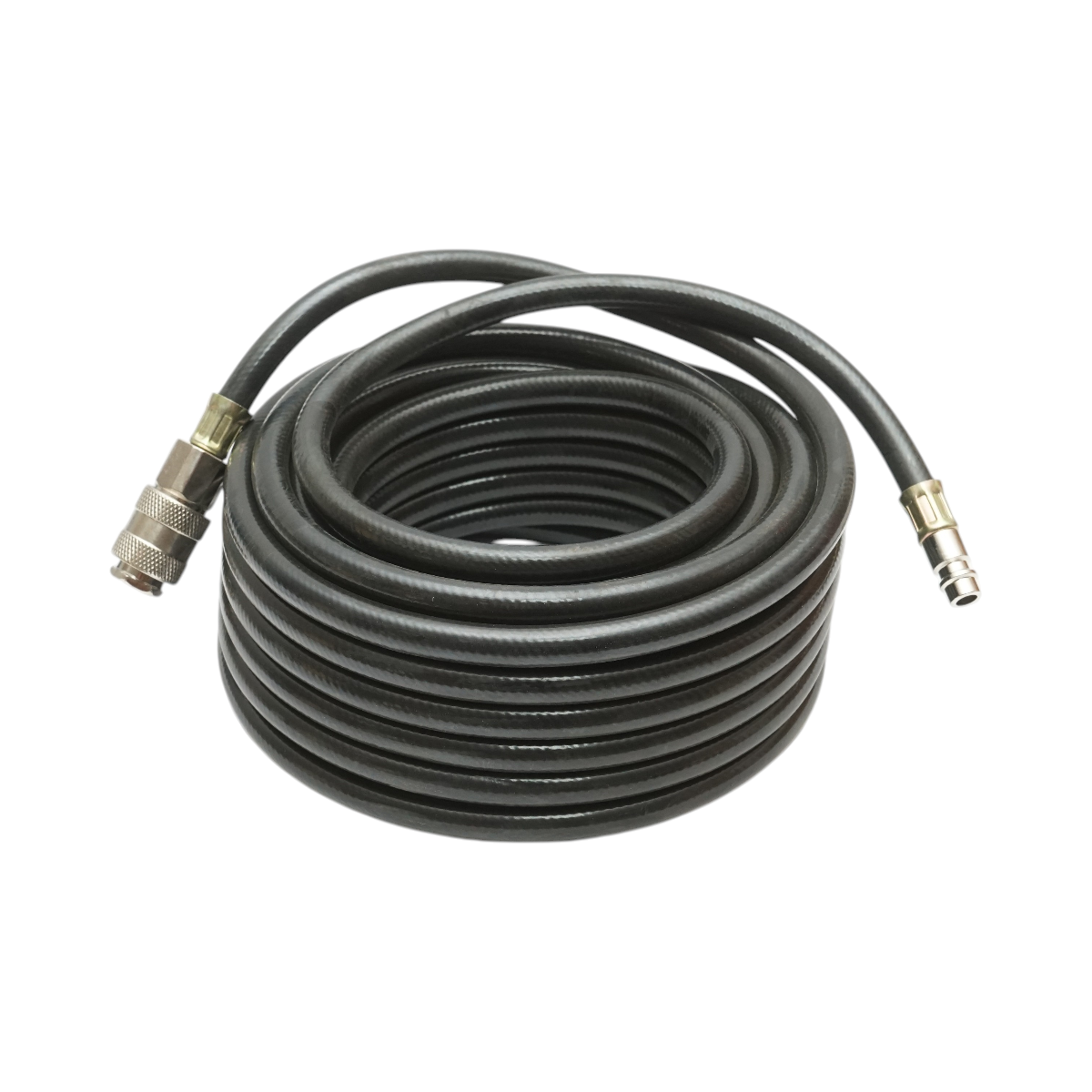 Kompresszor légtömlő 12m PVC 6x11mm és univerzális gyorscsatlakozók