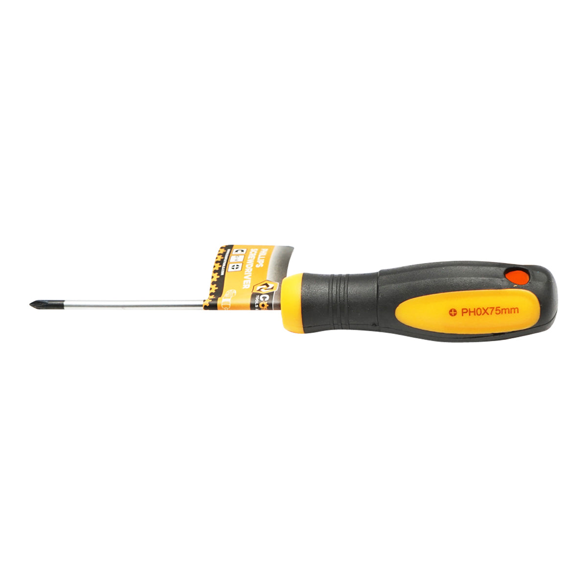 Professzionális PH0x75mm Cr-V PH0x75mm keresztfejes csavarhúzó mágneses hegyű Coofix csavarhúzóval