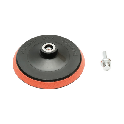 Velcro csiszolókorong-tartó 125mm, M14 adapter sarokcsiszolóhoz és fúrógéphez Breckner Germany