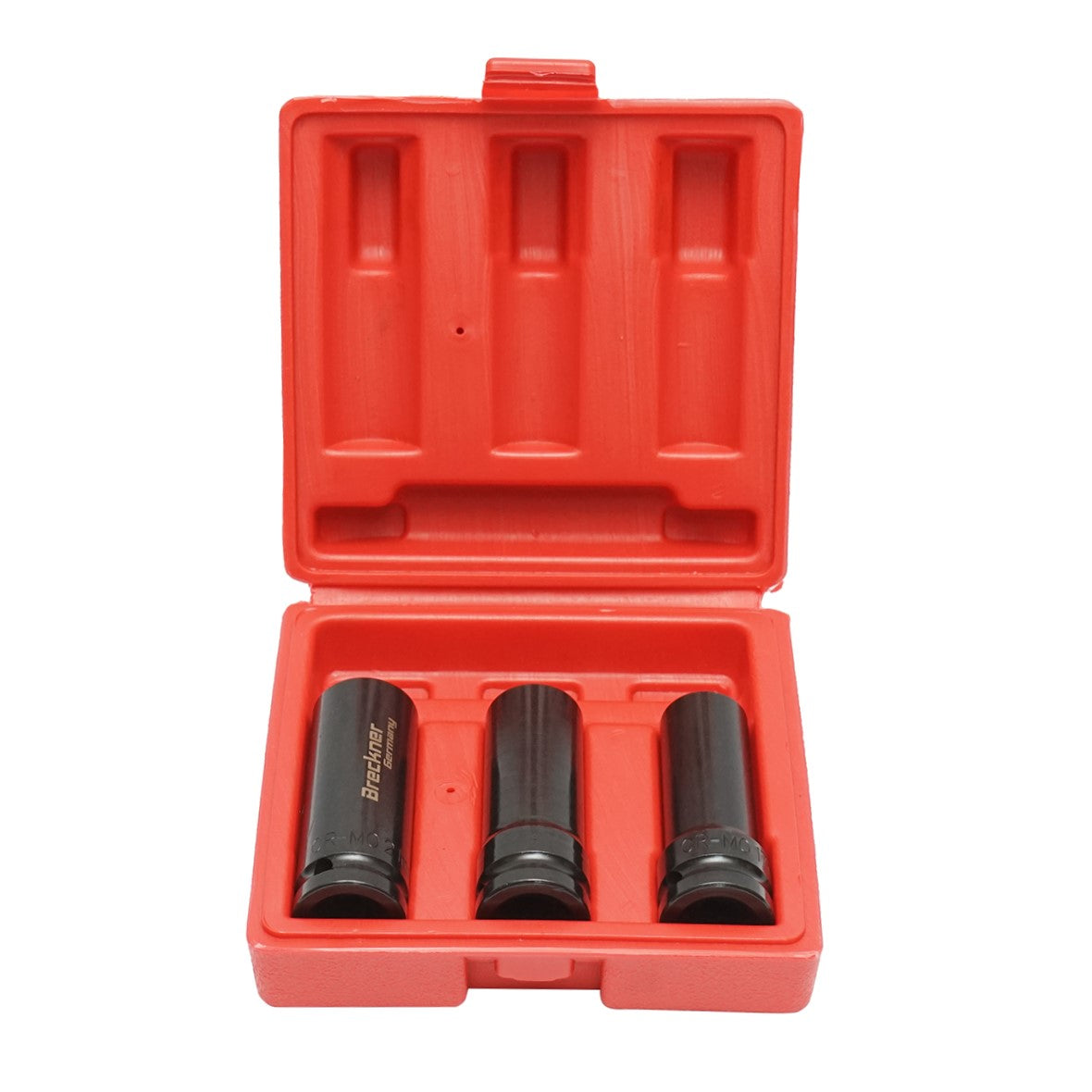 Csöves ütvecsavaros csavarkulcs készlet 17mm, 19mm, 21mm, négyzet alakú 1/2 inch Breckner Germany