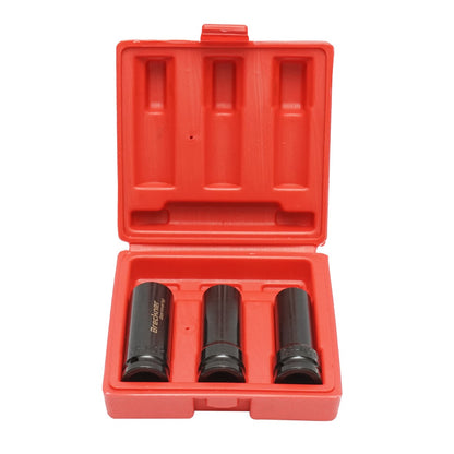 Csöves ütvecsavaros csavarkulcs készlet 17mm, 19mm, 21mm, négyzet alakú 1/2 inch Breckner Germany