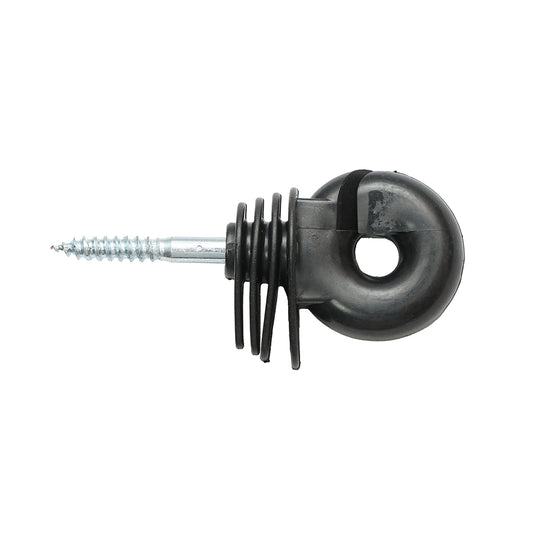 Kompakt gyűrűs szigetelő fekete fekete fekete 5.9mm 91x40mm elektromos kerítés Breckner Germany