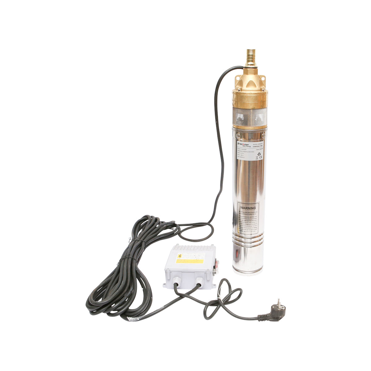 Merülő vízszivattyú 4 hüvelyk, 1500W, 50l/min H99m, 220V, vezérlőpanellel 4SKM200 Breckner Germany