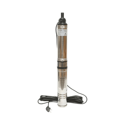 Búvárszivattyú D100mm, 1100W, 220V, áramlási sebesség 5 m3/h, H50m, fordulatszám 2860 rpm Breckner Germany