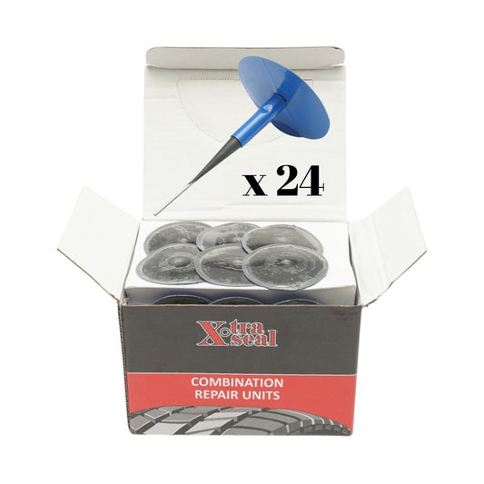 Gomba típusú gumiabroncs vulkanizáló foltok 6x55mm 24 db/doboz X-TRA SEAL X-TRA SEAL X-TRA SEAL