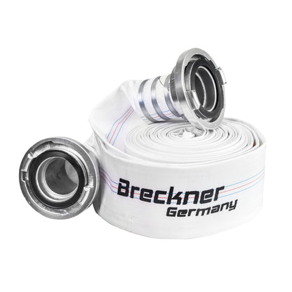 Öntözés/pompa. prémium PVC 4 toli, 20m hosszú, alumínium csatlakozóval, max 10bar, Breckner Germany