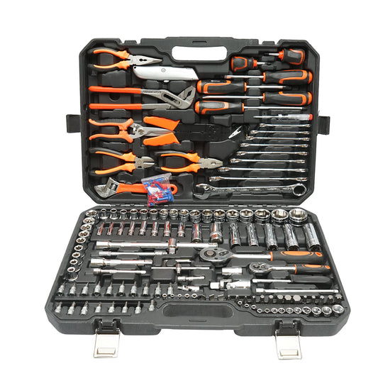 Csavarkulcs, csavarkulcs, kulcs, csavarkulcs, bit, torx szerszámokkal 160 db Breckner Germany