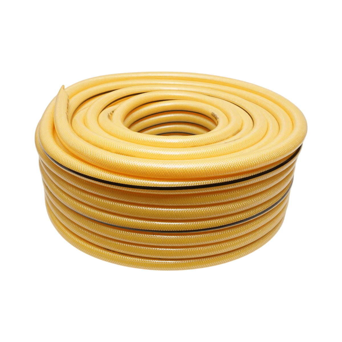 PVC kerti tömlő, slag, 3/4 inch (19mm) fonott textilbetéttel 50m/tekercs Crownman