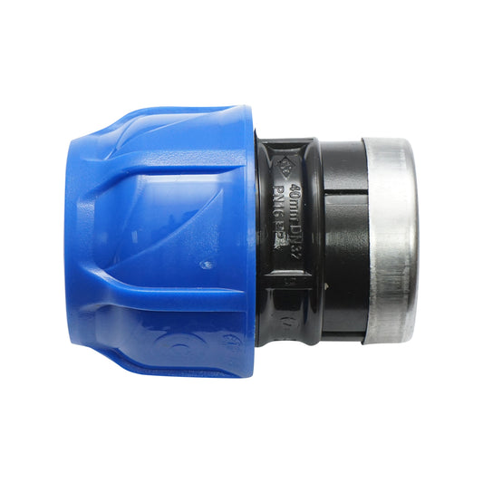 Melltömörítő adapter, belső menet D40mmx 1 1/4 max 16bar HDPE öntözőrendszerekhez