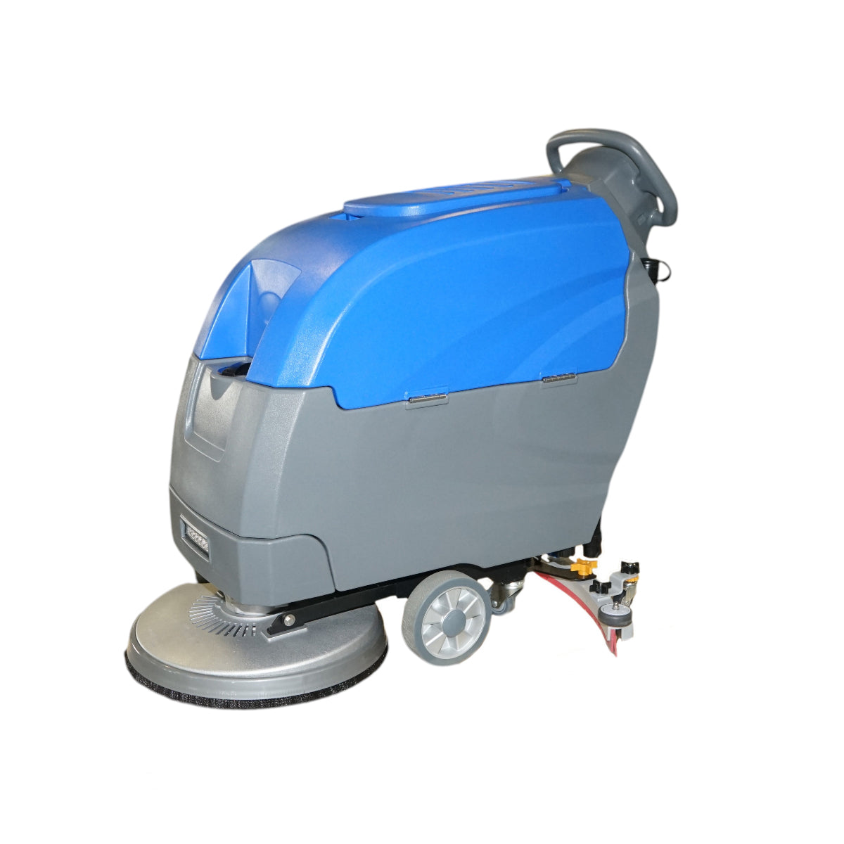 Ipari padlótisztító gép 24V/100Ah, 500W, kefe 510mm, vízlecsapó 850mm, termelékenység 2000 m²/h
