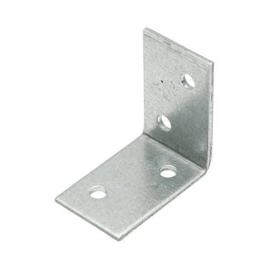 Összekötő bilincs 40x40x25mm, vastagság 2mm, horganyzott acél