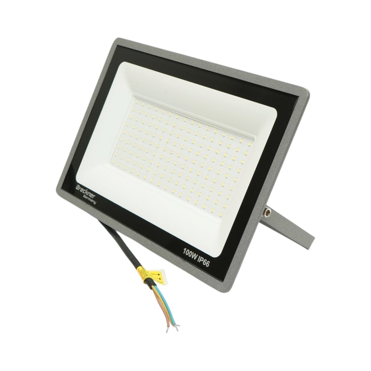 LED reflektor 100W, 100-265V, 6500K, 10000lm Flood típus 285x195x30mm IP66 Breckner Germany