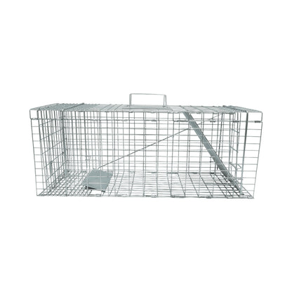 Összecsukható fém ketrec csapda kis állatok befogására 78x30x32cm