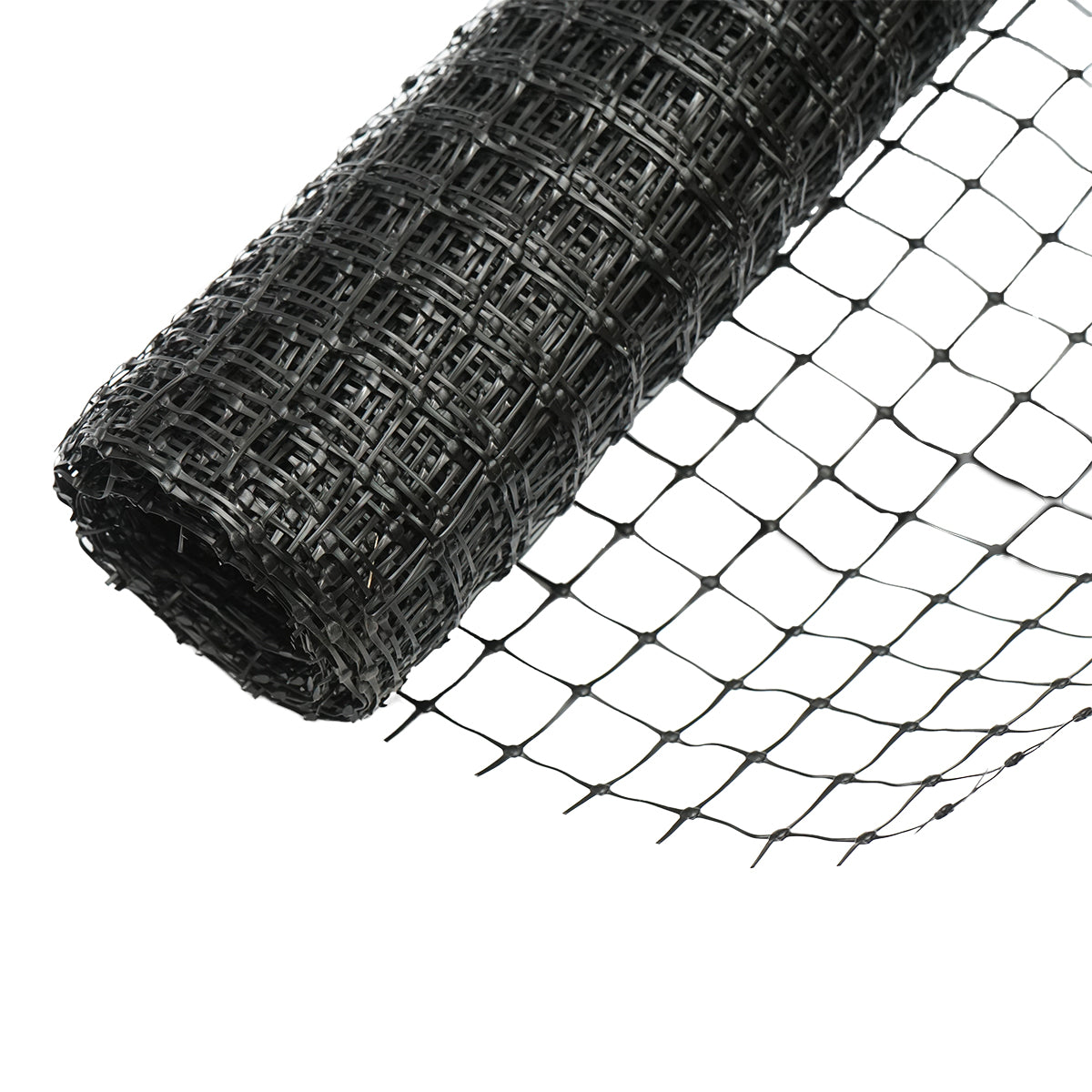 Kerítésháló 90cmx10m 20x20mm-es szemekkel, fekete színű