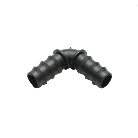 Csőkönyök, öntözőtömlő D16x16mm 90 fokban