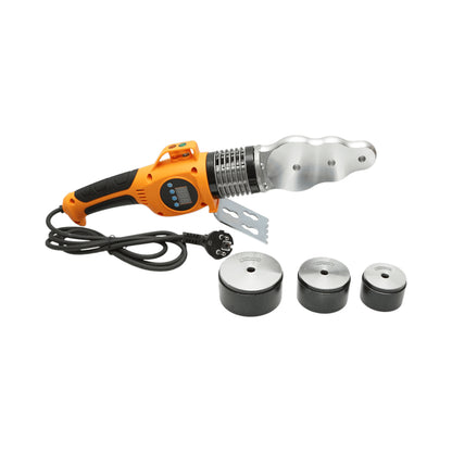 PPR csőhegesztő gép 1000W digitális kijelzővel 0-320°C, 3 tálca 40-50-63mm