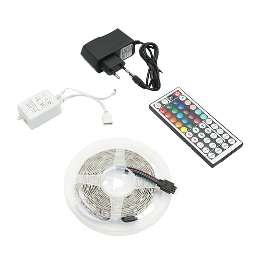 LED szalag LED 5050 14.4W/m 14.4W/m RGB, 12-220V tekercs 3m, 60 LED/m IP20 Breckner Germany