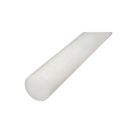 Bara poliamid, polioximetilén-poliacetál POM alba 1000x50mm 2.88 KG