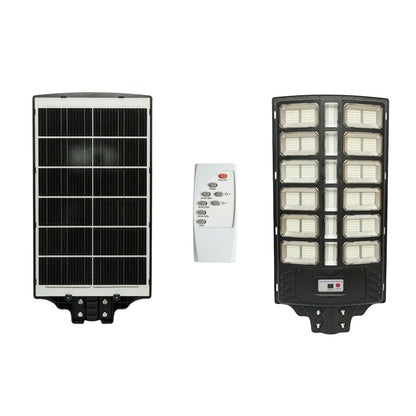 Napelemes LED közvilágítási lámpa 1000W 30W-os napelem panellel, 25000mAh akkumulátor, mozgásérzékelő, távirányító, oszlopra szerelhető IP66 Breckner Germany