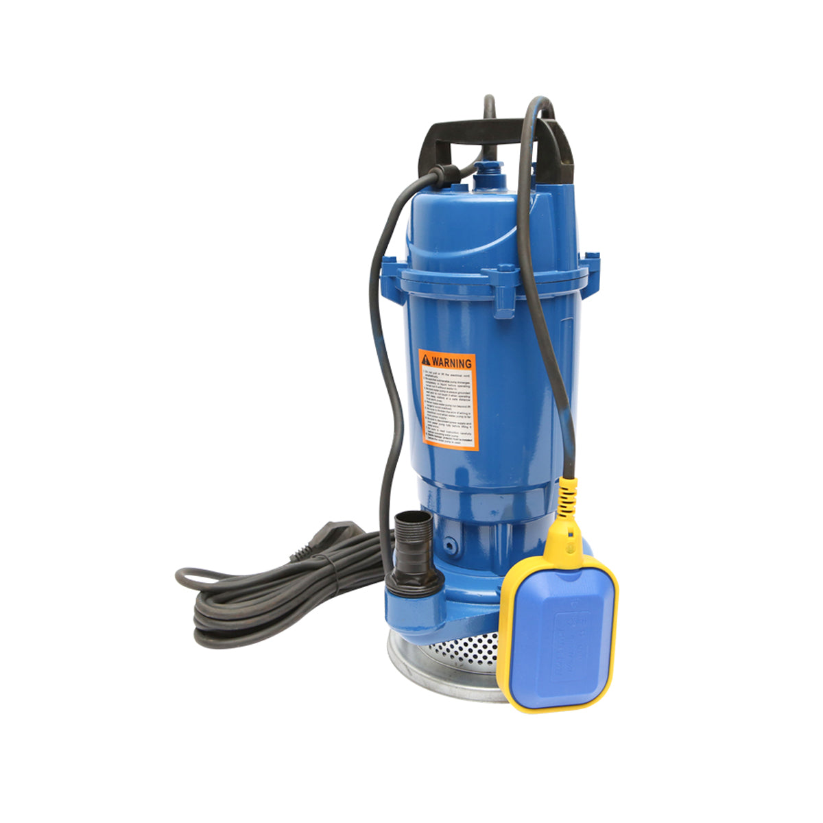 Szennyvízszivattyú, merülő vízelvezető úszóval 550W, 133L/min, 20m mélység, 220V, QDX1.5-25-0.55F Breckner Germany