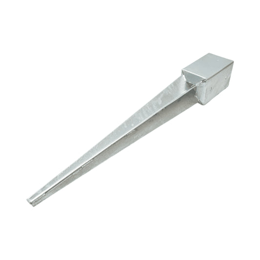 Rúdtartó 91x91x750mm, vastagság 2mm, horganyzott acélból készült