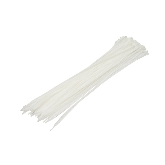 Fehér műanyag nyaklánc fehér 3.6x430mm 100 db/készlet Breckner Germany