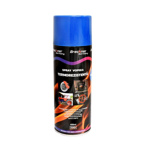 Acry akril festékszóró spray 400 fokig hőálló kék 450ml Breckner Germany