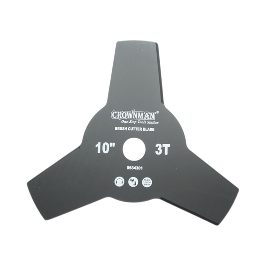 Crownman 3 fogú bozótvágótárcsa 250x25.4mm szénacél Crownman