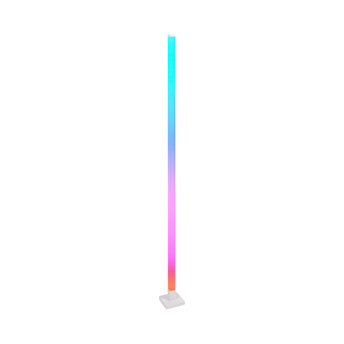 Dekoratív állólámpa LED RGB RGB RGB 4,8W dimmelhető 240lm, zenei üzemmód távirányítóval 1500x125x125mm IP20