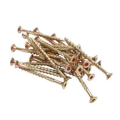 Önmetsző facsavar 6x80mm Torx TX30 típusú, vízbe fojtott fejű 200 db/doboz
