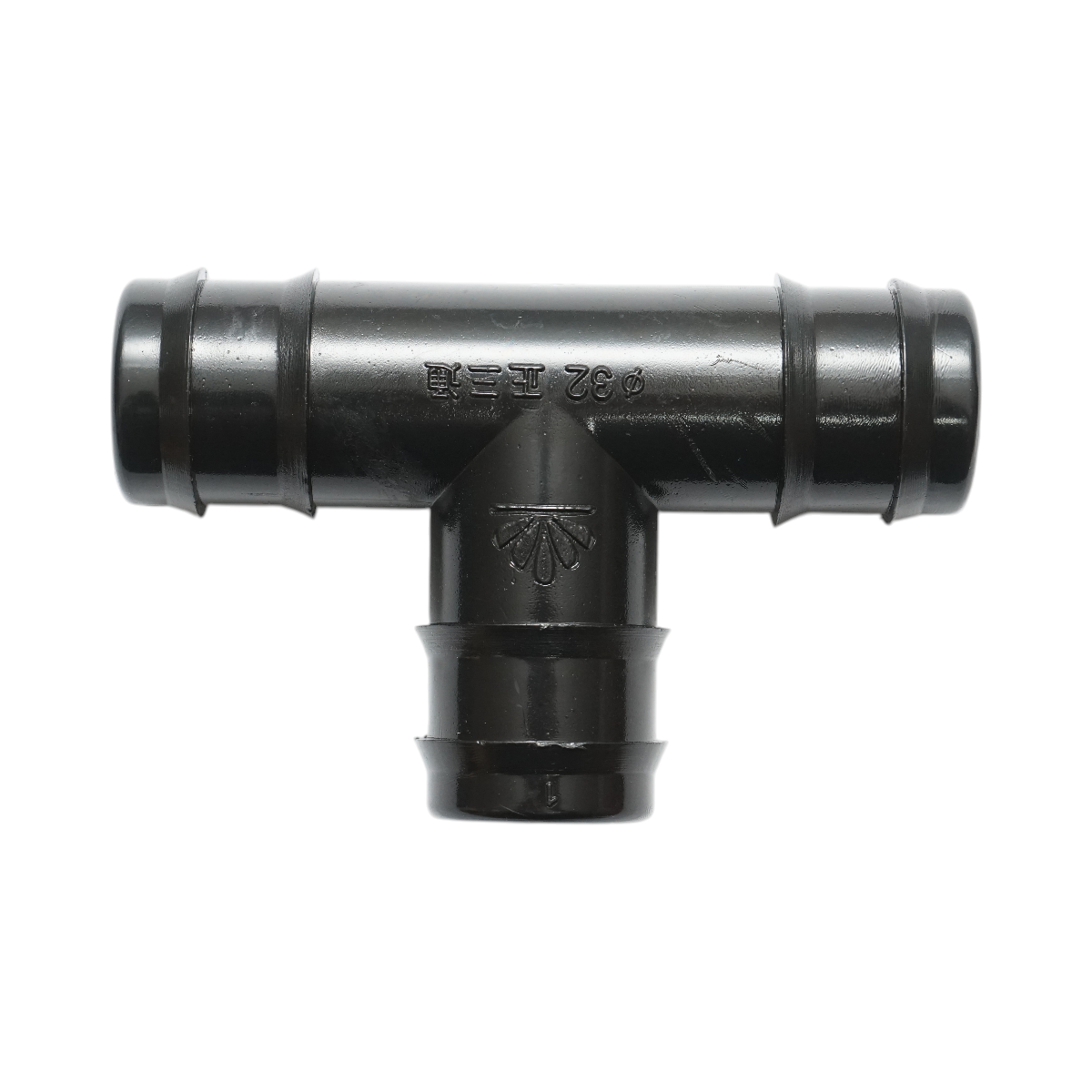 Egyenlő csatlakozó csonk 32x32x32mm csepegtetőcsőhöz öntözőrendszerekhez