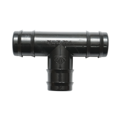 Egyenlő csatlakozó csonk 32x32x32mm csepegtetőcsőhöz öntözőrendszerekhez